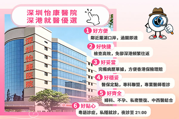 深圳婦科邊間好？香港女士揀深圳婦科醫院可以比較呢幾項